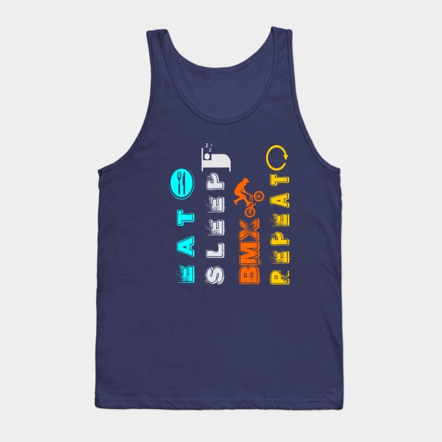 eat sleep bmx Tank Top by vintagejoa